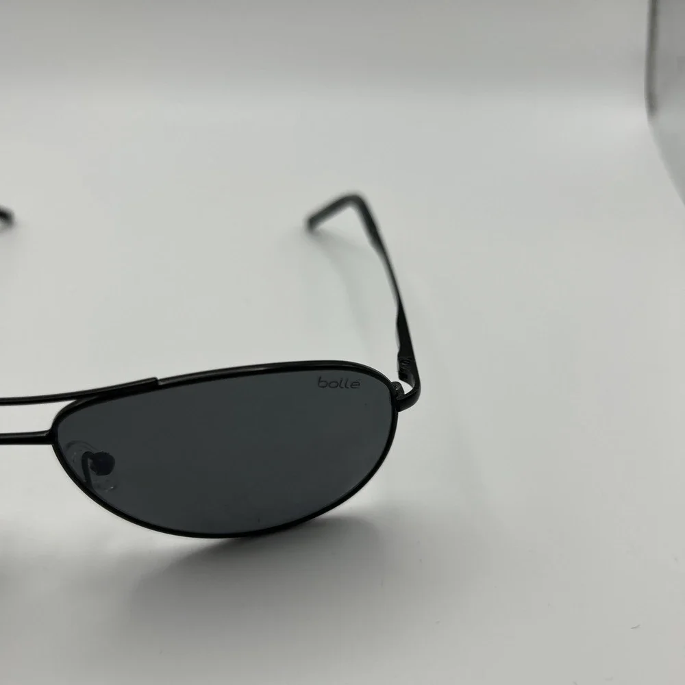 Bolle Livingston 11731 GZ Sunglasses Polarized Black Frames